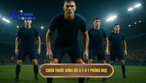 Chiến thuật bóng đá 4-1-4-1 phòng ngự