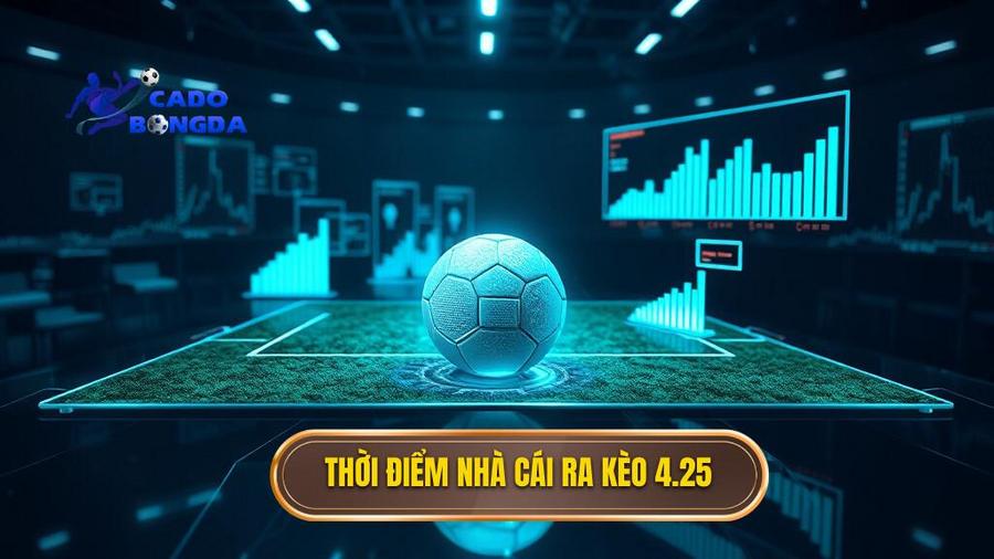 Kèo tài xỉu 4.25 là gì? Giải mã chi tiết và kinh nghiệm chinh phục kèo 4 1/4 3 Thời điểm nhà cái ra kèo 4.25
