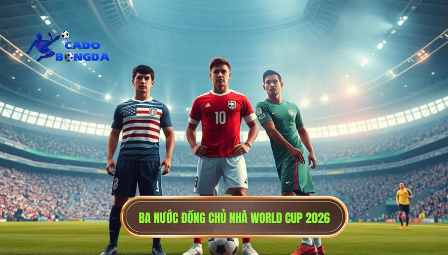 World Cup 2026 tổ chức ở đâu? Lần đầu tiên cho bộ ba chủ nhà