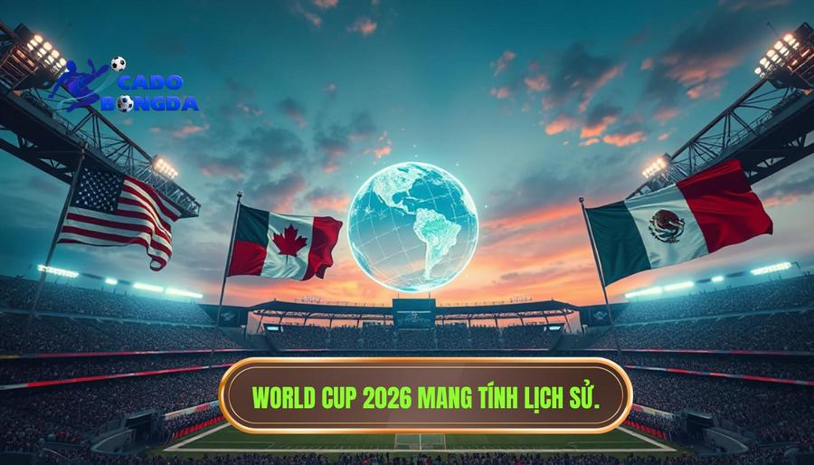 Tại sao World Cup 2026 lại mang tính lịch sử?